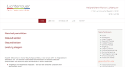Desktop Screenshot of lichtenauer-online.de